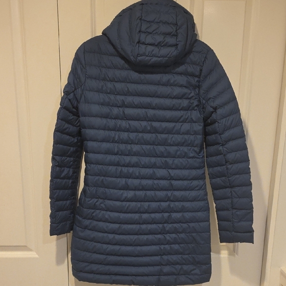 Lululemon Pack I Down Long Jacket In True Navy Color. Goose Down - Picture 2 of 12